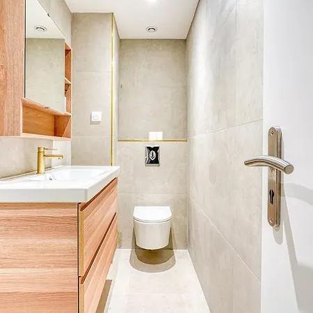 Apartmán Quiet Air-conditioned - Close To Batignolles